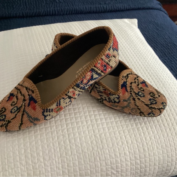 Artemis Design Women’s Kilim Co Wool Handmade Loafers - Picture 2 of 8